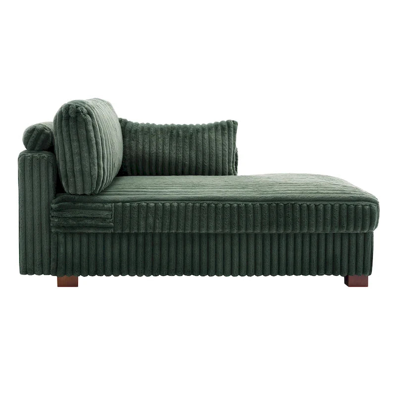 Übergroßes Sofa mit Recamiere (rechtsseitig)