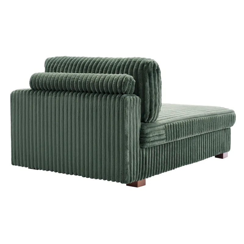 Übergroßes Sofa mit Recamiere (rechtsseitig)