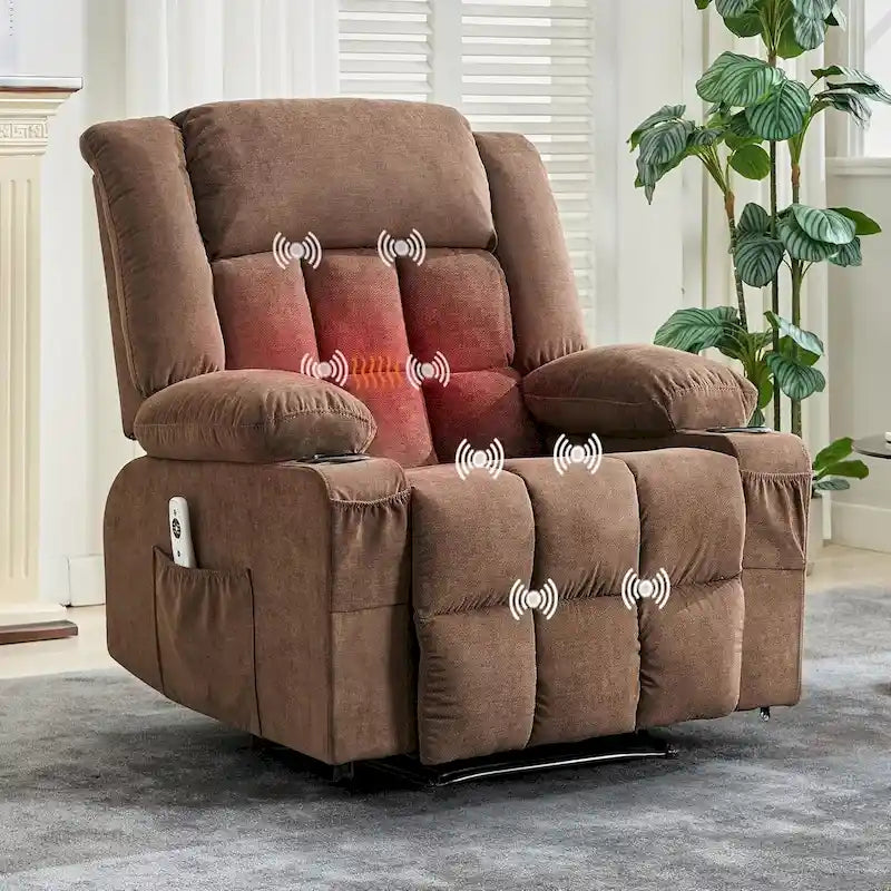 Fernbedienbarer Massagesessel mit Heizfunktion