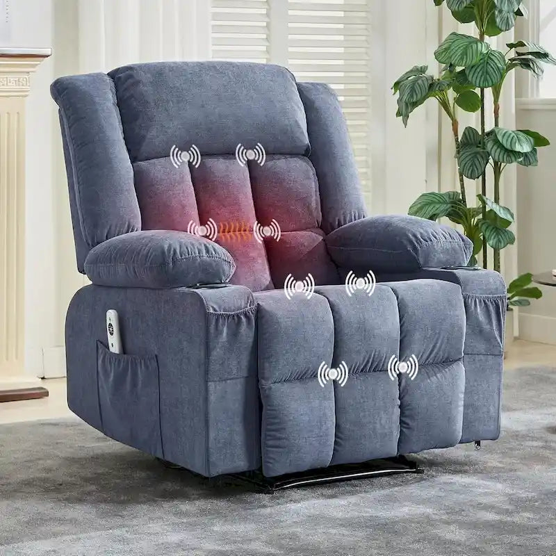 Fernbedienbarer Massagesessel mit Heizfunktion