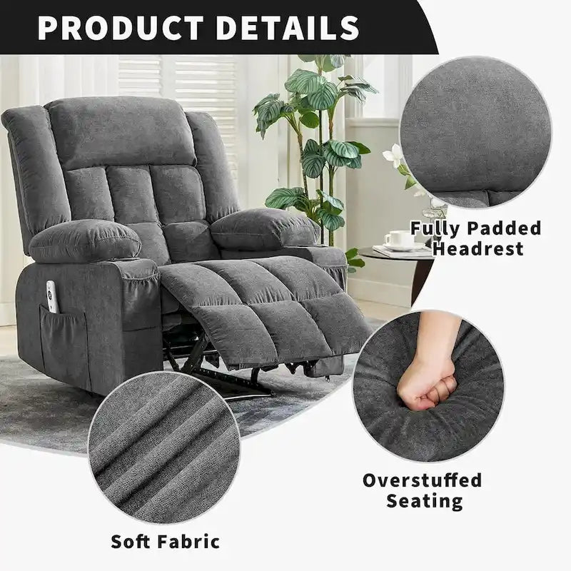 Fernbedienbarer Massagesessel mit Heizfunktion