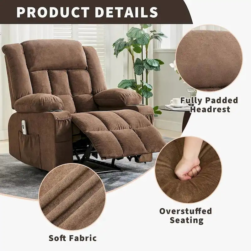 Fernbedienbarer Massagesessel mit Heizfunktion