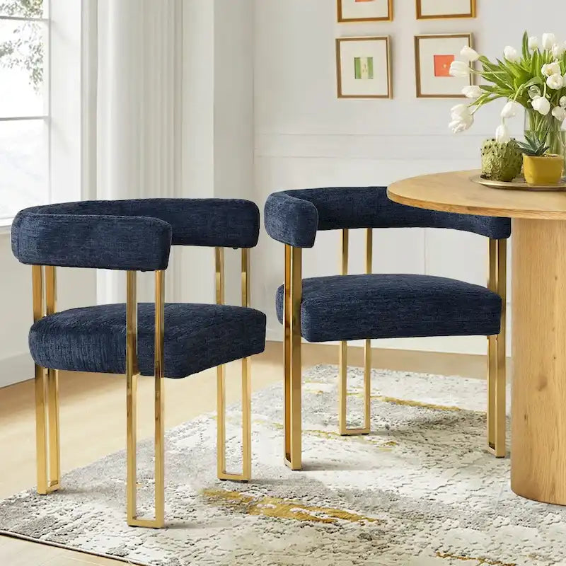 Chenille-Sessel (2er-Set)
