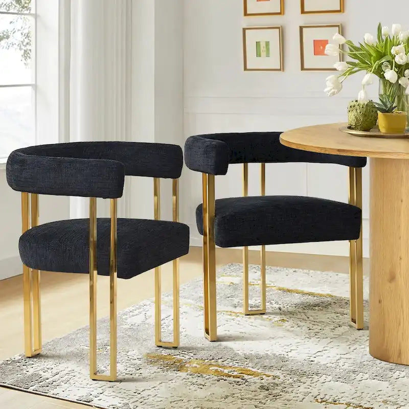 Chenille-Sessel (2er-Set)