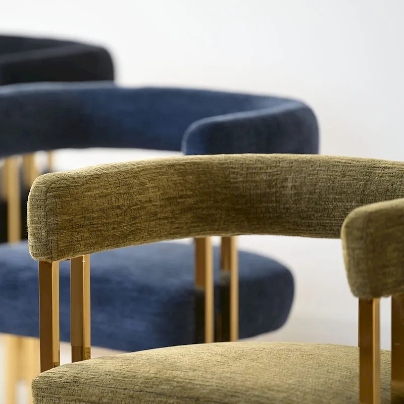Chenille-Sessel (2er-Set)