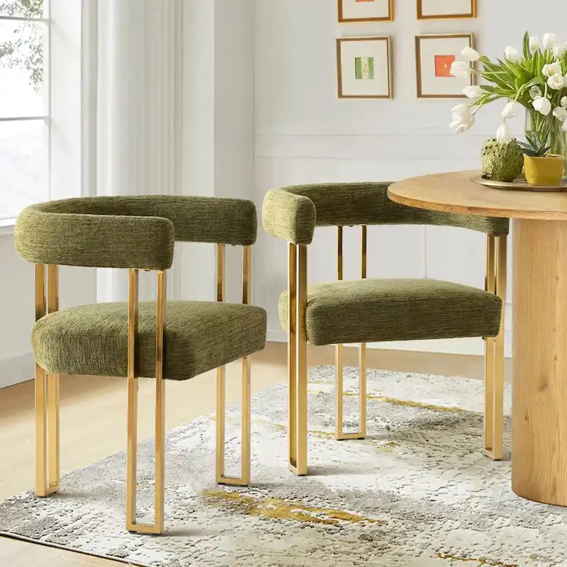 Chenille-Sessel (2er-Set)