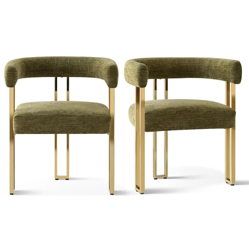 Chenille-Sessel (2er-Set)
