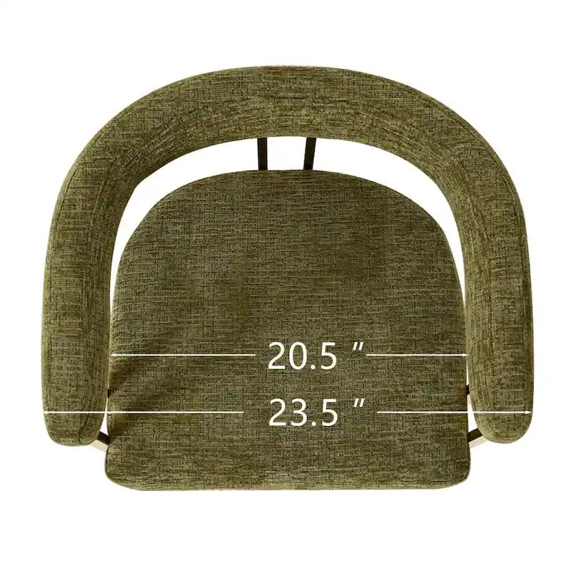 Chenille-Sessel (2er-Set)