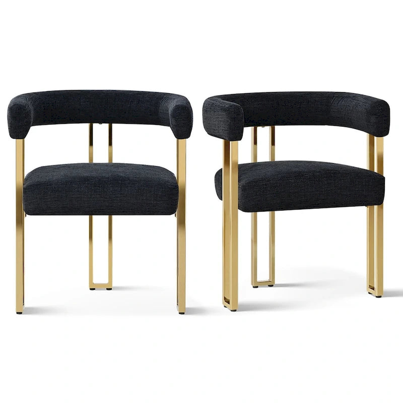 Chenille-Sessel (2er-Set)