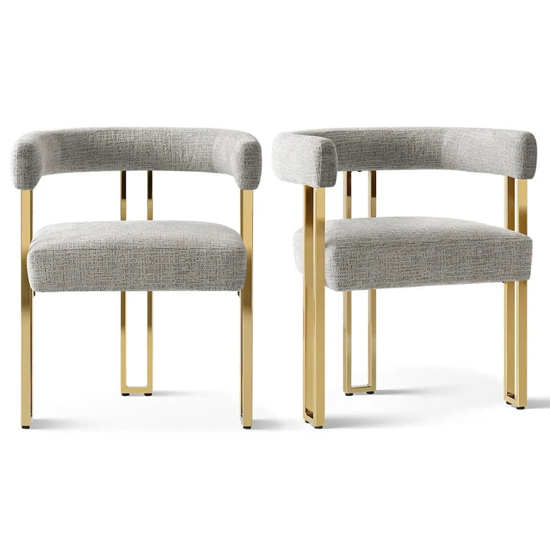 Chenille-Sessel (2er-Set)