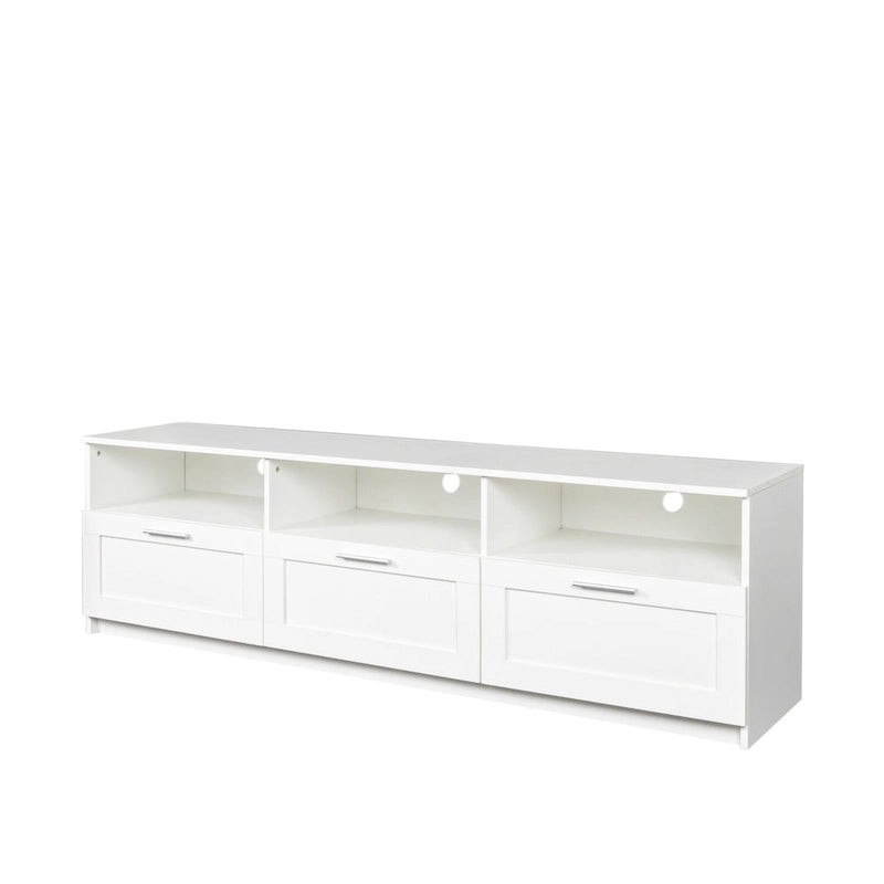 Modernes TV-Möbel mit 3 Schubladen, 180 cm breit