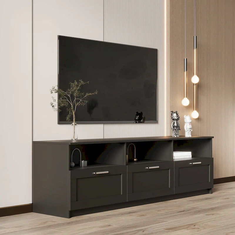 Modernes TV-Möbel mit 3 Schubladen, 180 cm breit