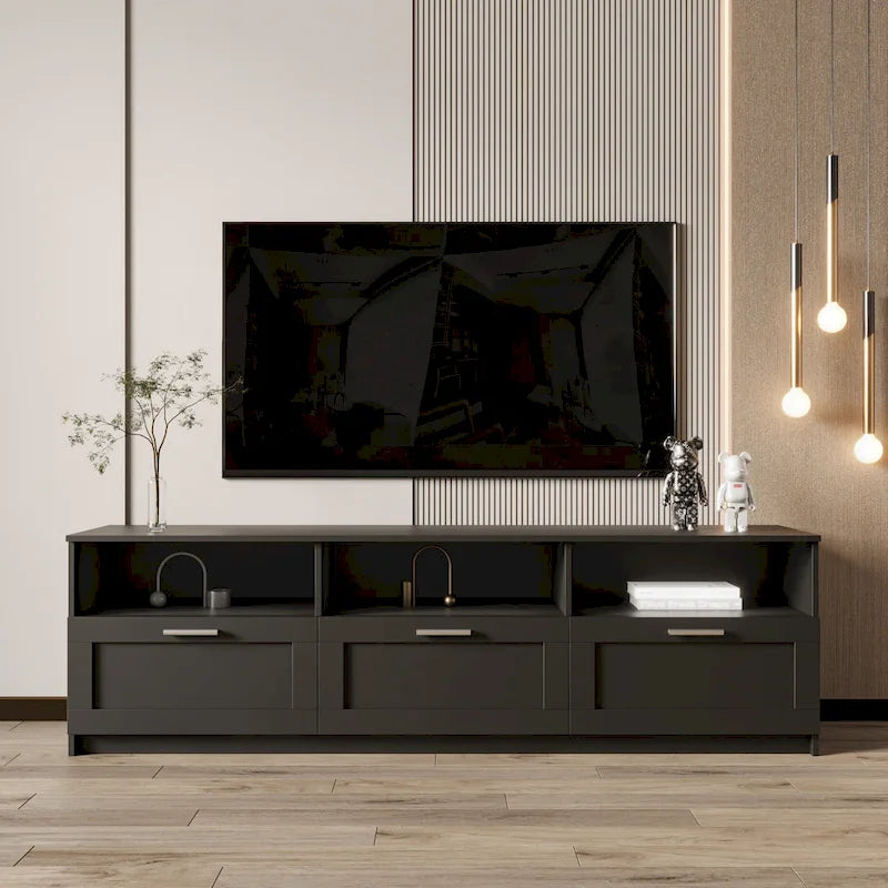 Modernes TV-Möbel mit 3 Schubladen, 180 cm breit
