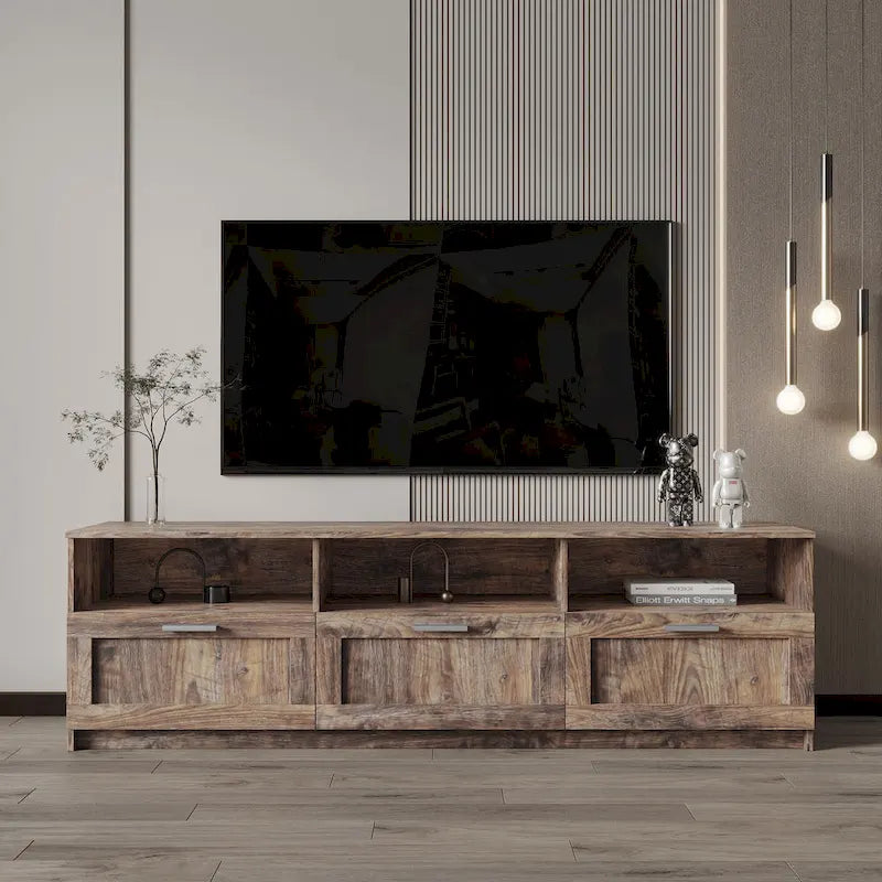 Modernes TV-Möbel mit 3 Schubladen, 180 cm breit