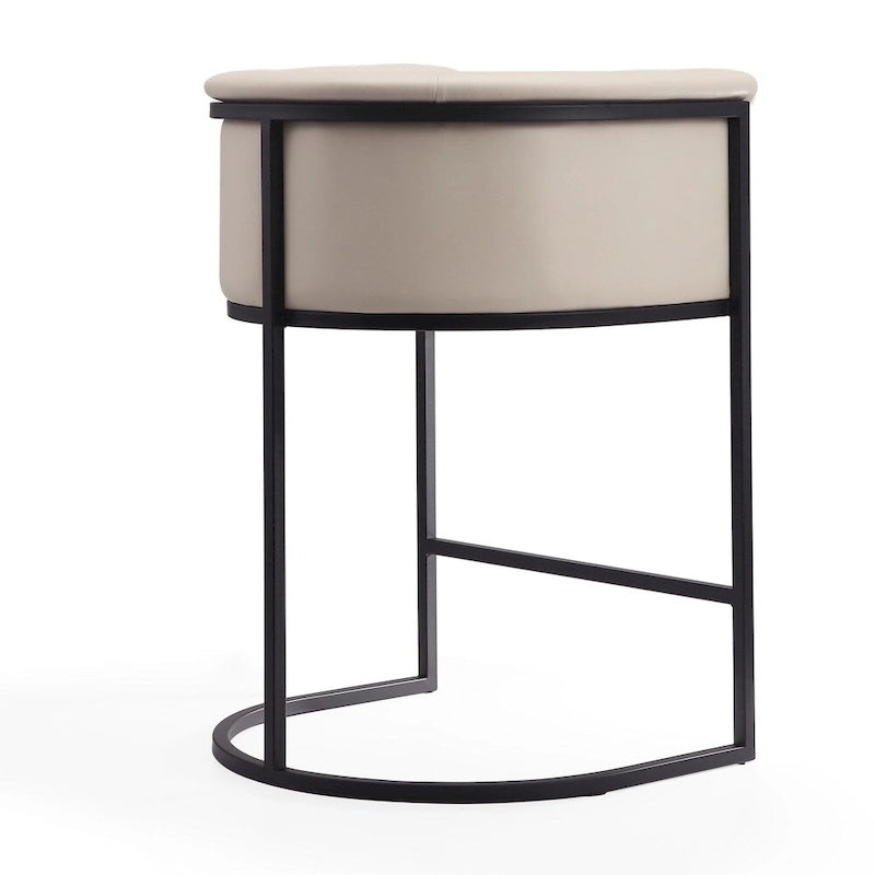 Graues Leinen 5-Sitzer Ecksofa