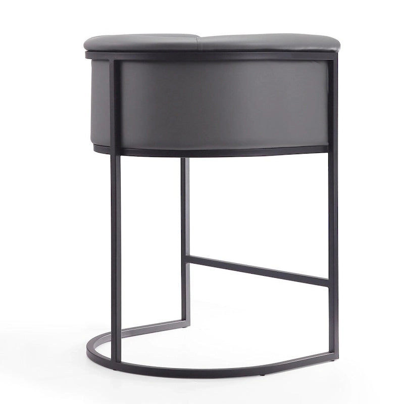 Graues Leinen 5-Sitzer Ecksofa