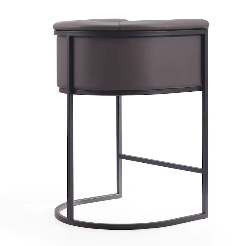 Graues Leinen 5-Sitzer Ecksofa