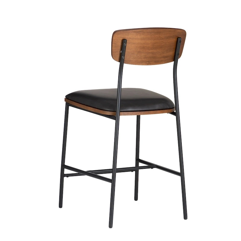 Barhocker Metall Kunstleder 63,5 cm