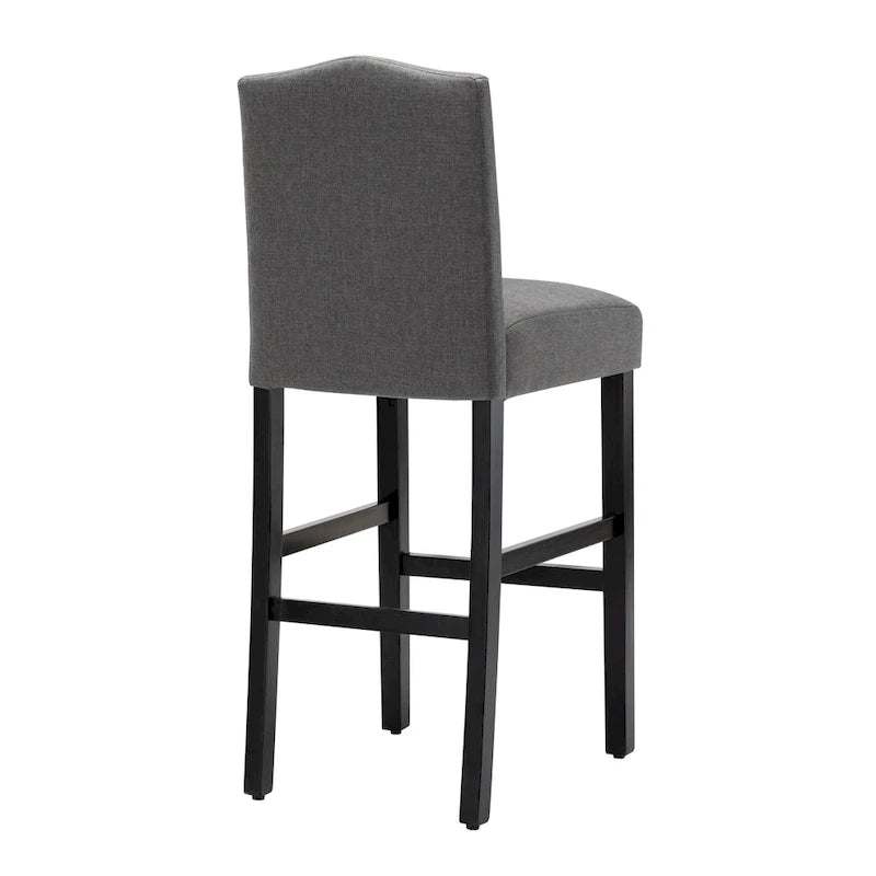 28-Zoll gepolsterte Barhocker, 2er-Set