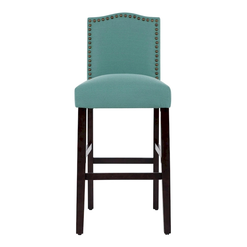 28-Zoll gepolsterte Barhocker, 2er-Set