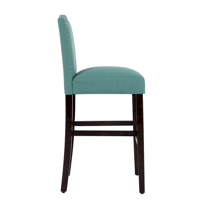 28-Zoll gepolsterte Barhocker, 2er-Set