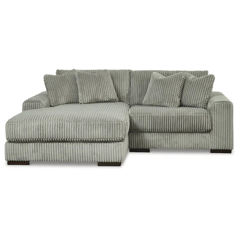 2-teiliges Sektionssofa mit Chaiselongue – 259 B x 178 T x 97 H