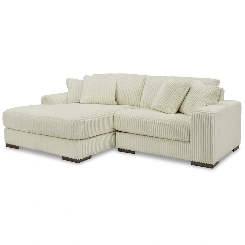 2-teiliges Sektionssofa mit Chaiselongue – 259 B x 178 T x 97 H
