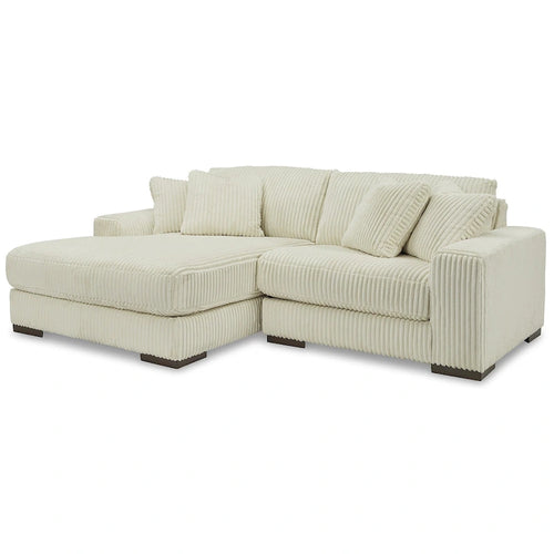 2-teiliges Sektionssofa mit Chaiselongue – 259 B x 178 T x 97 H