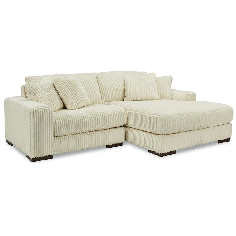 2-teiliges Sektionssofa mit Chaiselongue – 259 B x 178 T x 97 H