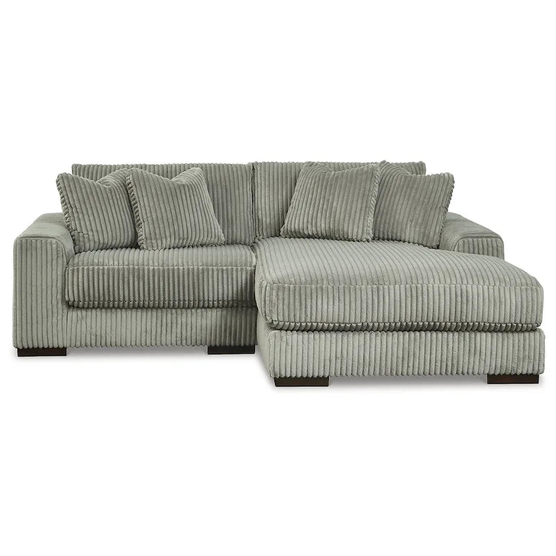 2-teiliges Sektionssofa mit Chaiselongue – 259 B x 178 T x 97 H