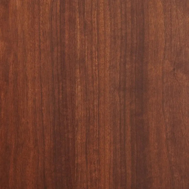 Nachttisch aus massivem Mangoholz mit Nussbaum-Finish – 18x14x27