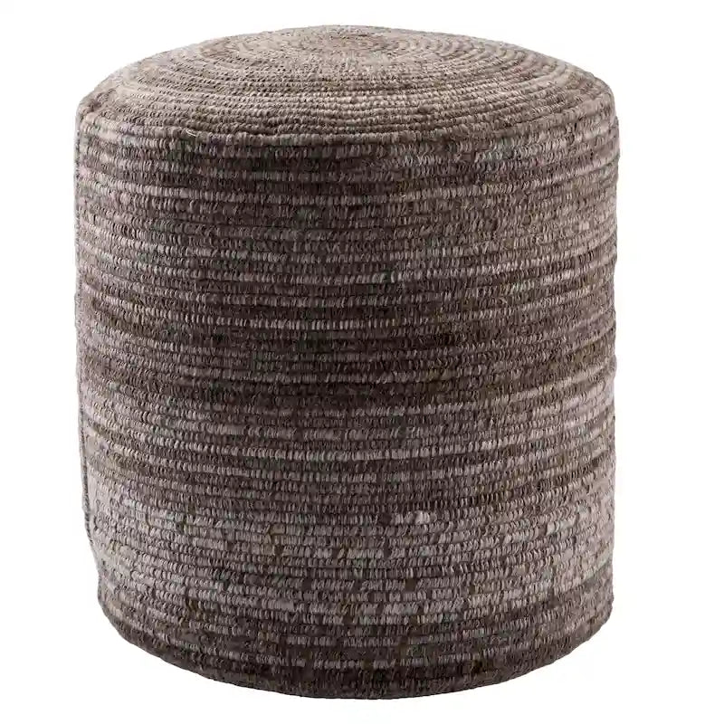 Gestreiftes Pouf-Bodenkissen