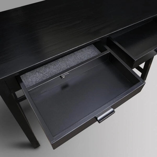 Schreibtisch mit versteckter Seitenschublade