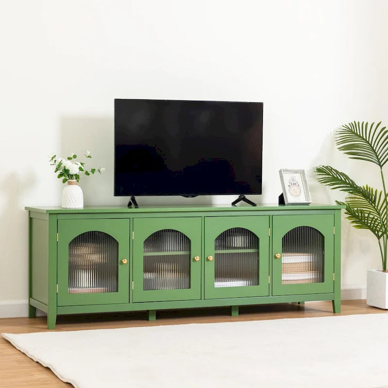 71 Zoll stilvolles TV-Lowboard Unterhaltungscenter