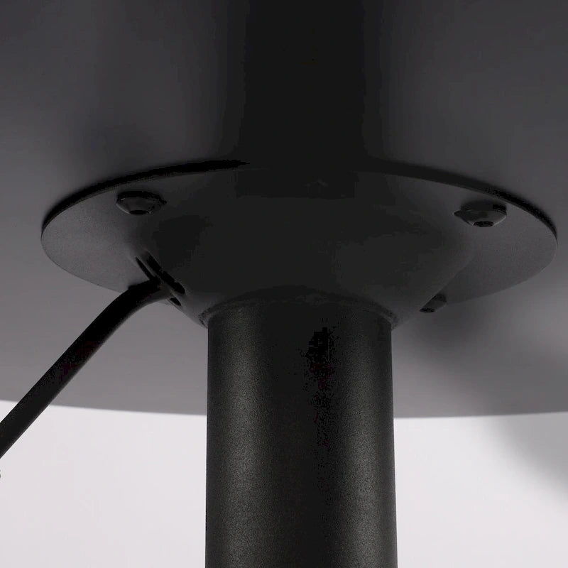 360° drehbarer runder Stehtisch, höhenverstellbar 63,5-89 cm