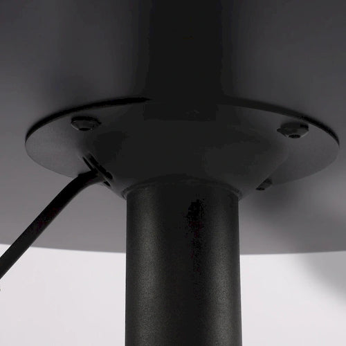 360° drehbarer runder Stehtisch, höhenverstellbar 63,5-89 cm